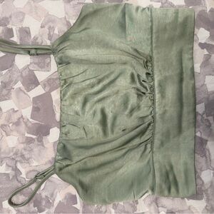 Lulu's Mint Satin Camisole